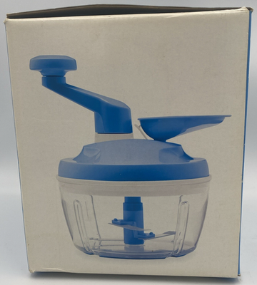 Tupperware Quick Chef Pro System Blue Manual Food Processor