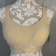 Truekind Daily Comfort Wirefree Shaper Bra / 2XL / Beige / NEW NWT Shape Wear