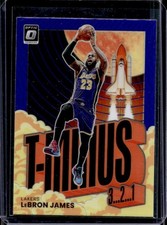 2021-22 Panini Donruss Optic LeBron James T Minus 3...2...1... Purple Prizm #2