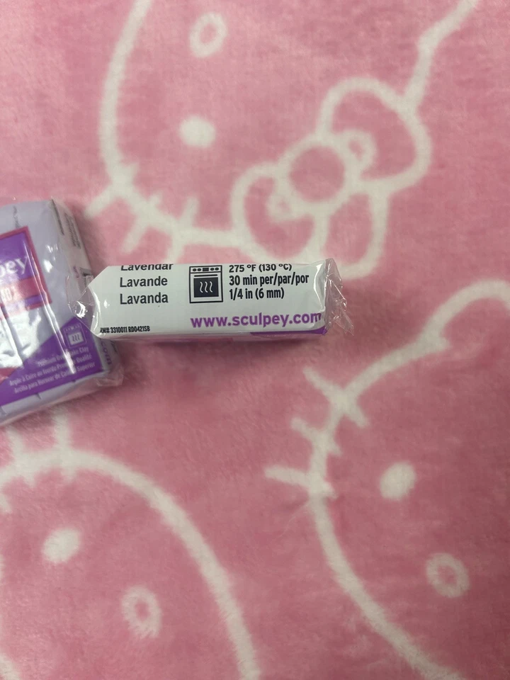 Premo Sculpey Accents полимерная глина 2 унц лаванда упаковка 2 шт.  - Изображение 3 из 4