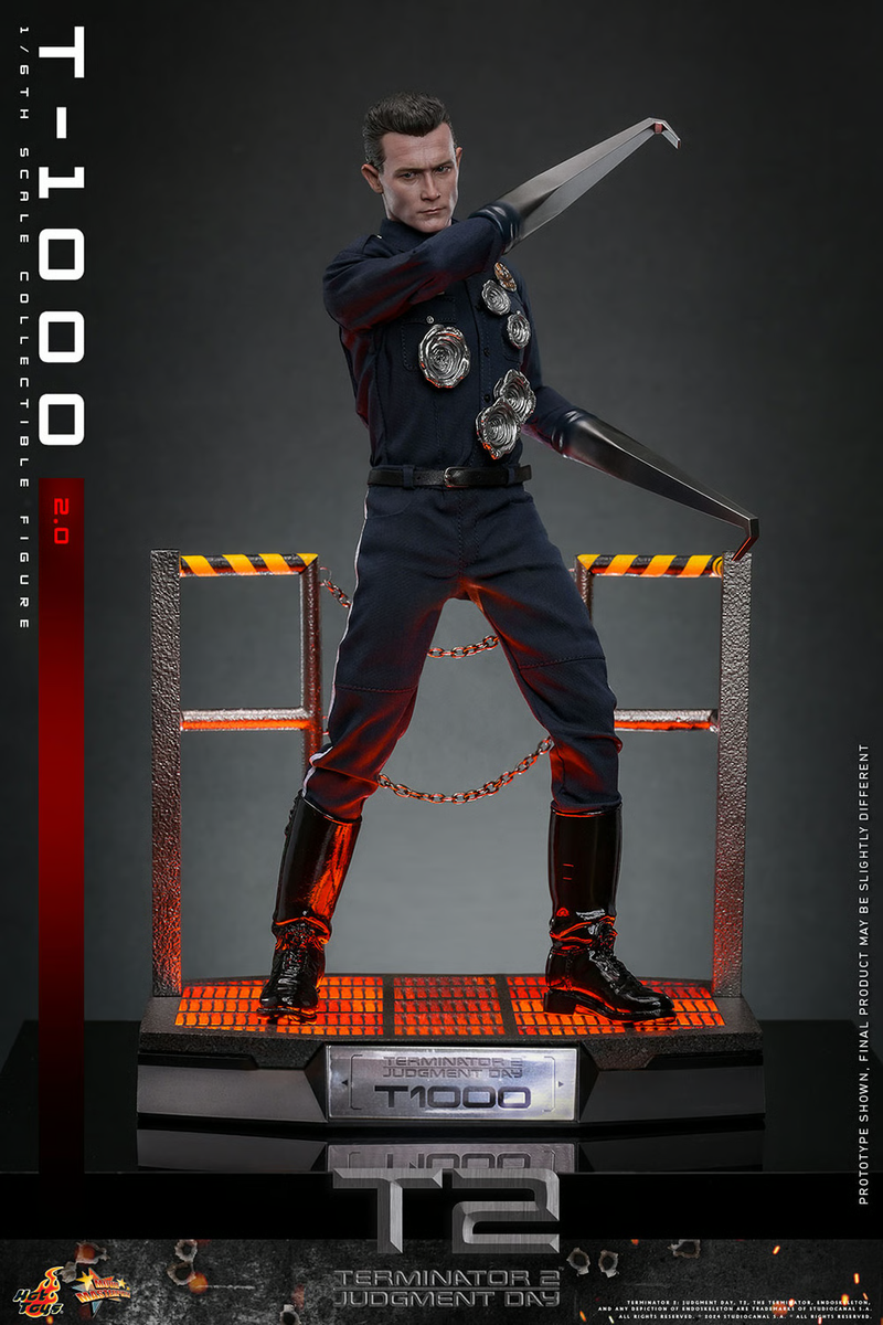 Sideshow•Terminator2•T-1000•1/6 最終値下げ!! 1/6 Terminator 2 Judgement Day T-1000 Figure 2.0 Version Hot Toys