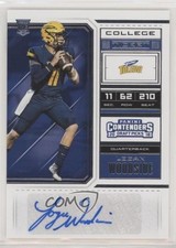 2018 Panini Contenders Draft Picks College Ticket Logan Woodside #227 Auto 18vd