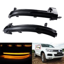 Für VW Touareg II 7P BJ. 2010-2018 Rechts+Links LED Spiegel-Blinker Außenspiegel
