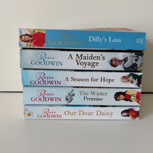 Rosie Goodwin 5 x Book Bundle Paperbacks Romance, Friendship, Family, Wartime
