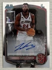 ZUBY EJIOFOR 2025-26 BOWMAN CHROME U 1ST BOWMAN AUTO #CPA-ZE ST. JOHNS