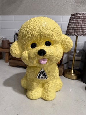 Aritzia Dog Statue, yellow color