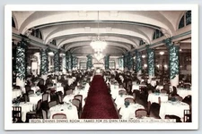 Fort Dix New Jersey~Chapel Interior Soldier Mail~Sgt Chas F Wetterlin~1950s B&W