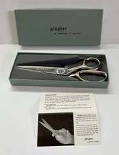 Vintage Gingher 7.5" Pinking Shears Scissors G-7P With Original Box