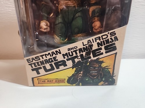 2023 NECA Mirage Comics TMNT Rat King Figure Toy Sealed NEW - Picture 3 of 6