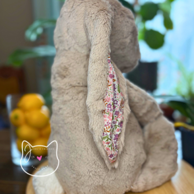 Jellycat HUGE Blossom Beige Bunny 'Petal' New NWT BIG Soft