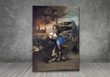 Raphael Portrait Saint Michael MYTHOLOGY CANVAS PAINTING ART PRINT 505