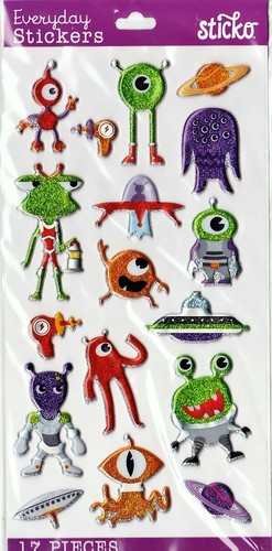 Sticko Stickers CHILDHOOD Choice - Play Toy Plane Cowboy Fly Fairies -NIP - Picture 2 of 13