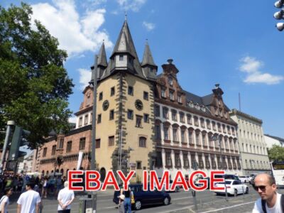 PHOTO  FRANKFURT RENTENTURM AND BERNUSBAU  MAINKAI  FRANKFURT. (2) THE TOWER SEC