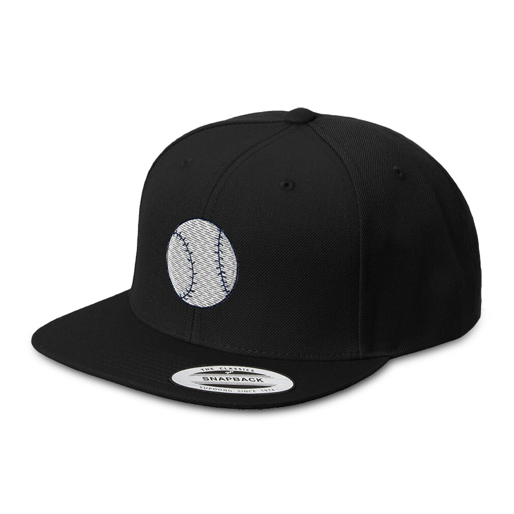 Flat Bill Trucker Hat Sport Baseball Ball B Olympics Acrylic