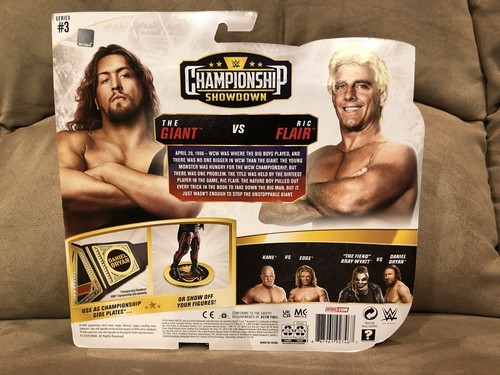 Mattel WWE Championship Showdown The Giant vs Ric Flair WCW Wrestling Figuren - Bild 2 von 2