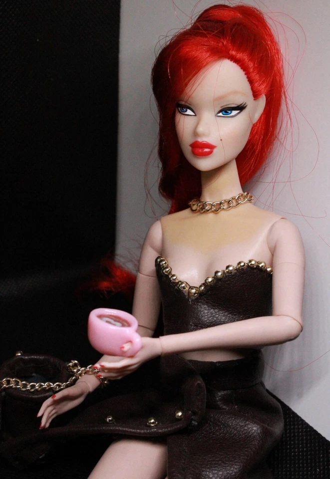 Accessori Barbie - Integrity Toys - Miniature Cibo E Bevande - Tazza Cappuccino - Immagine 3 di 4