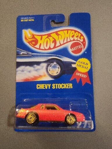 Hot Wheels Pink Chevy Stocker Gold Medal 