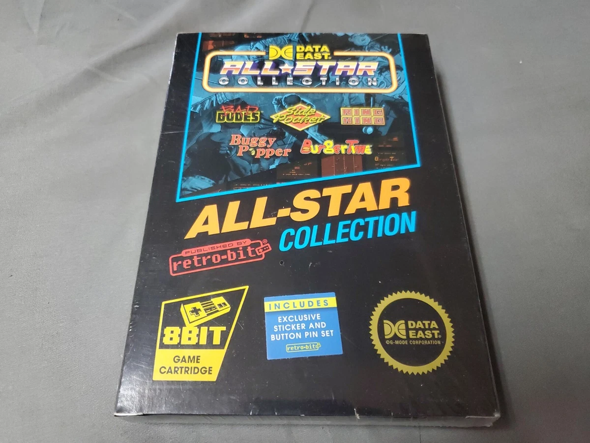 Retro Bit Data East All Star Cartridge Collection NES BurgerTime