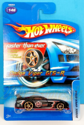 2005 HOT WHEELS FASTER THAN EVER DODGE VIPER GTS-R FTE MOPAR V-10 CONCEPT ITOUT