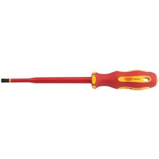 Draper 6.5mm X 150mm Ergo Plus Slimline Plain Slot Vde Screwdriver - 02162