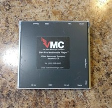 Vmc DV4 Pro Multimedia Player Video Messenger Untested