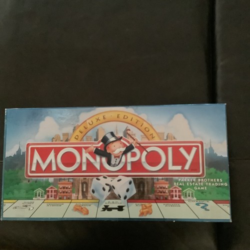 monopoly-deluxe-edition-complete-parker-brothers-board-game-1998-used