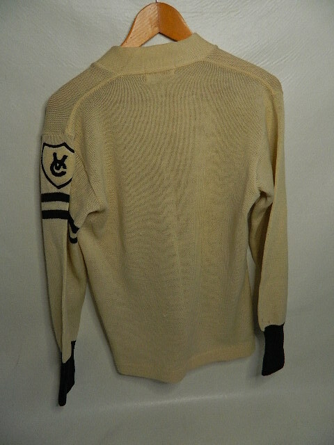 1960's High School Varsity 100% Wool Sweater by Wigwam w H Letter