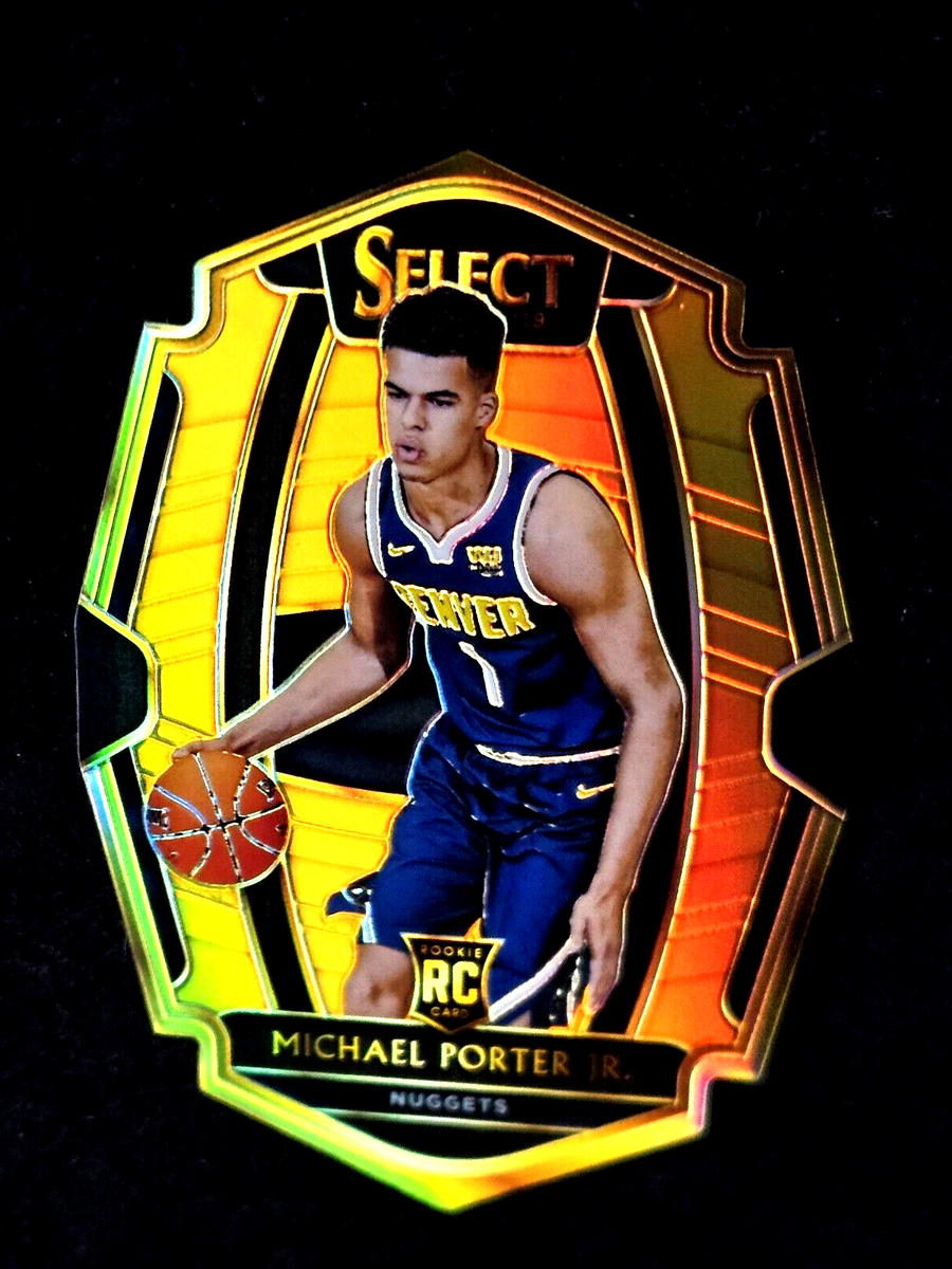 【75シリ】Michael Porter Jr. RC Select Prizm 2018-19 MICHAEL PORTER JR Select Premier Level Die-Cut Orange