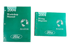 2004 Ford LINCOLN AVIATOR Service Shop Repair Manual Set OEM Electrical Wiring