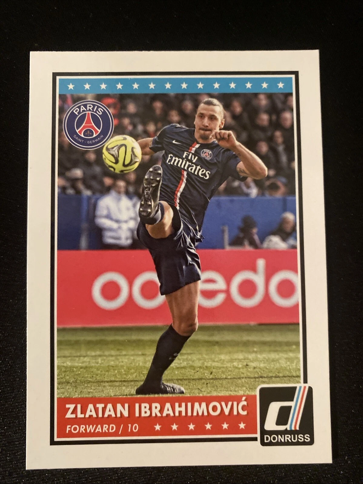 Zlatan Ibrahimovic trading card
