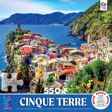 Cinque Terre 550 Piece Puzzle