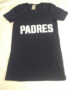 pink padres shirt