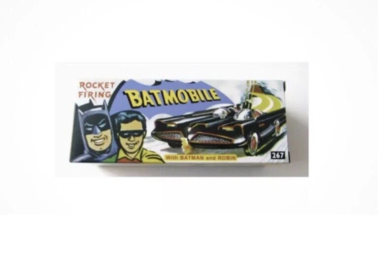 Corgi Toys 267 Batmobile 1966 MATT BLACK TV Series 2024 Club Edition Boxed 2024 - Image 3 of 4