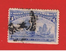 #233   F-VF used   Fleet of  Columbus     Free S/H