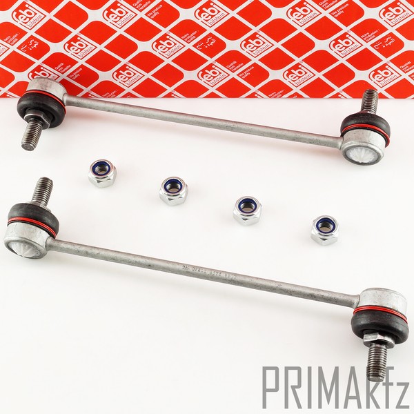 2X Febi 09206 Koppelstange Vorne FüR Opel Corsa C Vectra B Meriva Combo Saab-image