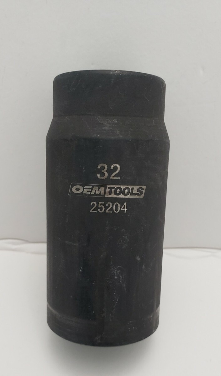 OEM Tools 25204 A Drive 6 Point 32mm Axle Nut Deep Well Socket