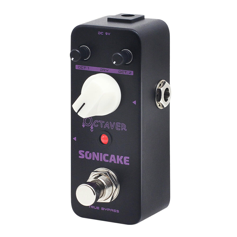 SONICAKE Octaver True Bypass Analog Classic Octave Guitar Bass Effects Pedal US