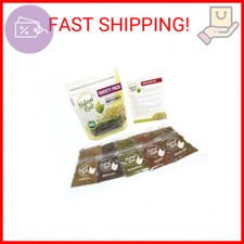Variety Pack Sprouting Seeds Broccoli, Alfalfa, Radish, Mung beans Salad Mix f
