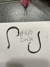 100  Offset Circle Hooks 6/0