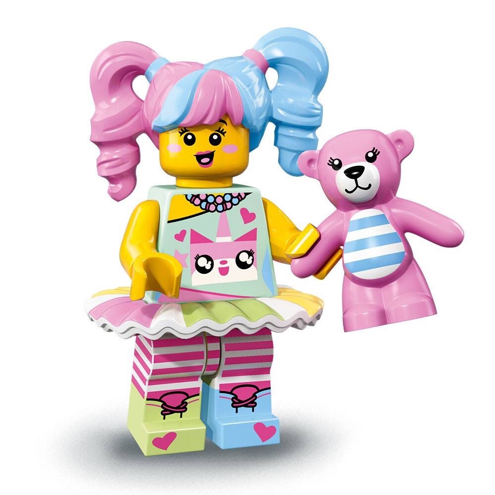 LEGO THE NINJAGO MOVIE MINIFIGURE N-POP GIRL TEDDY BEAR 71019 Series 20