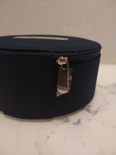 Christian Dior Round Vanity Pouch Makeup Case With Mirror New In Box - Picture 5 of 11