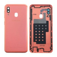 Samsung GH82-20125D Akkudeckel Deckel FüR Galaxy A20E A202F + Klebepad Coral Neu