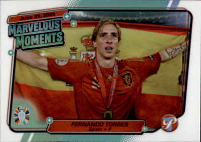 2023 Topps Pristine Road to UEFA Euro 2024 Marvelous Moments Fernando Torres