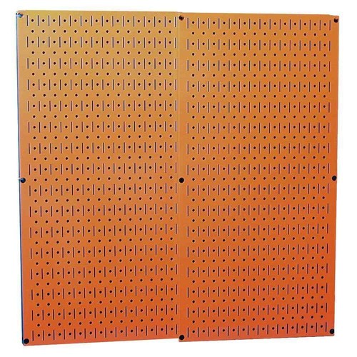 Metal Wall Pegboard Peg Board Panel Organizer Shelf Display Tools Garage 2 Pack - Picture 15 of 22