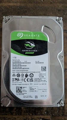 Seagate  ST1000DM010 1TB BARRACUDA HARD DRIVE 3.5IN INTERNAL SATAIII