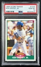 KEN GRIFFEY, JR. PSA 10 1989 SCORE ROOKIE & TRADED #100T ROOKIE MARINERS RC 4623