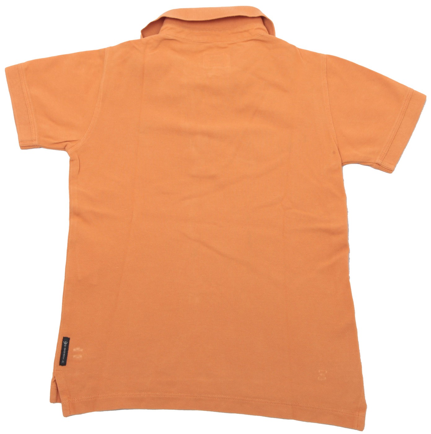Armani Junior Kids Stuff Short Sleeve Polo Shirt Size 118 / 6 Years Orange Cotton image 2