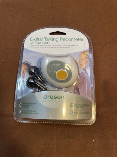 Oregon Scientific Digital Pedometer with Fm Radio | eBay