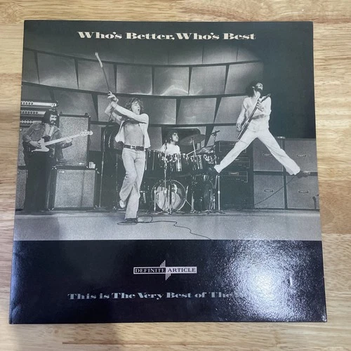 The Who – Who's Better, Who's Best Vinyl Record FIRST UK Pressing 1988 Best Of