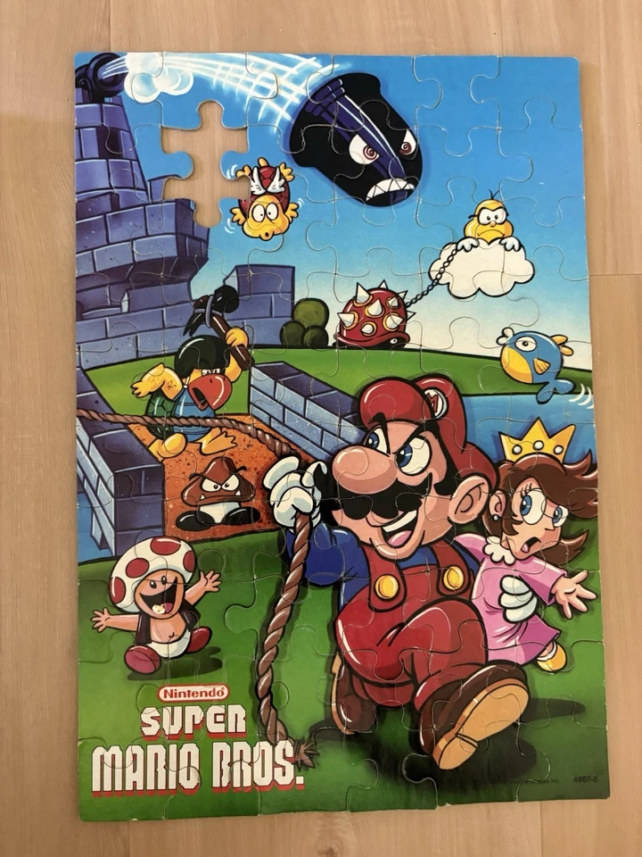1989 Super Mario Bros Puzzle - Image 2 of 4